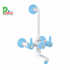 WALL MIXER WITH L-BEND